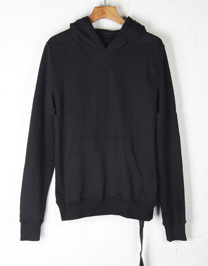 Fashion Rope Solid Cotton Hoodie