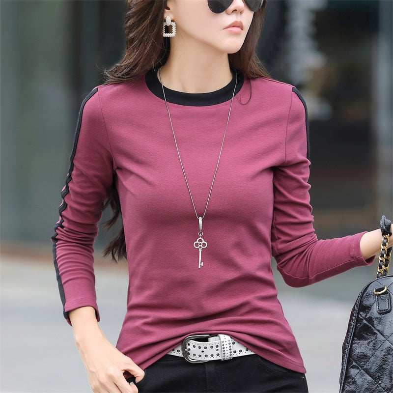 Fashion Bottoming Shirt Women's All-match Top