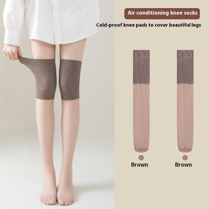 Spring And Summer Thin Air Conditioning Kneelet Socks Stockings Women's Anti-snagging Durable