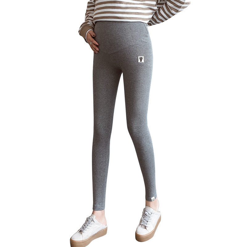 Maternity Leggings Fleece-lined Outer Wear