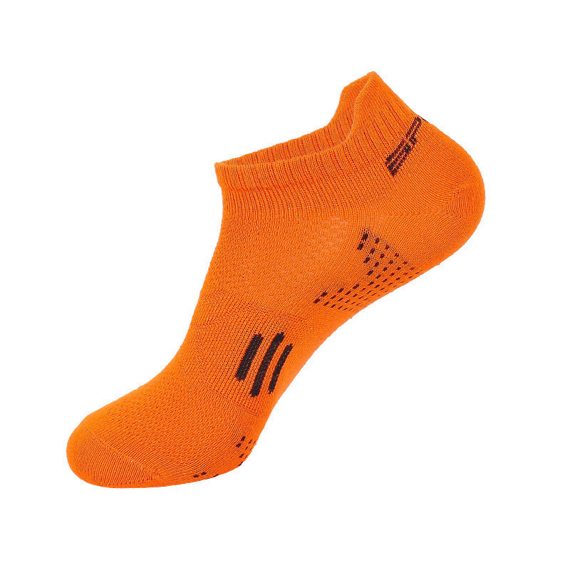 Women's Colorful Mesh Breathable Sweat Absorbing Sports Short Socks